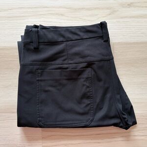 Lululemon Men's Black ABC Pants Size 36x33 Golf Hiking Activewear Warpstreme EUC